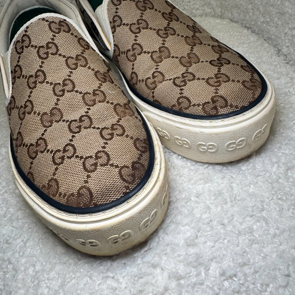 Women's Gucci Tennis 1977 slip-on sneaker size US 9 EU 39 - Picture 4 of 8